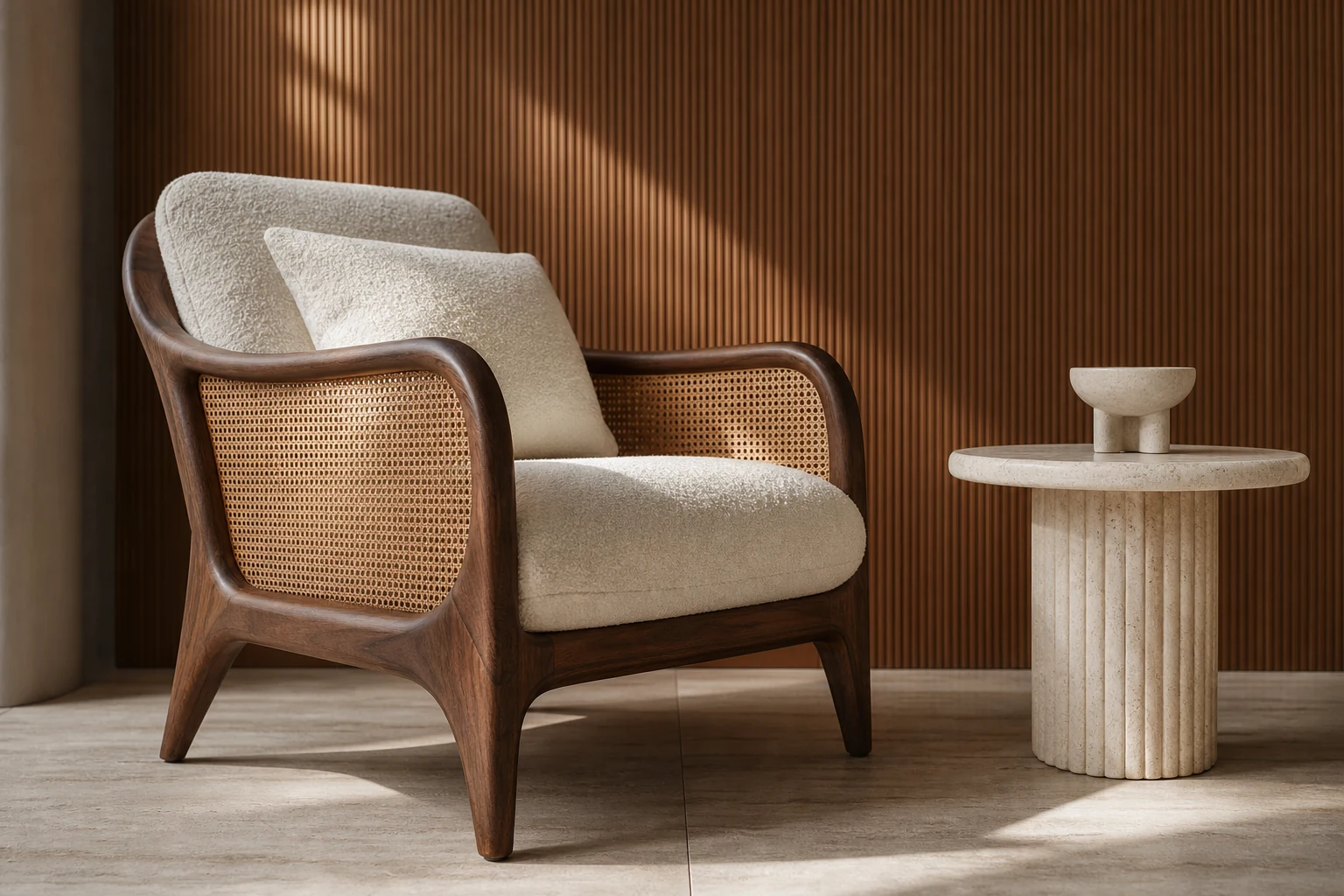 Bespoke chair and table detail