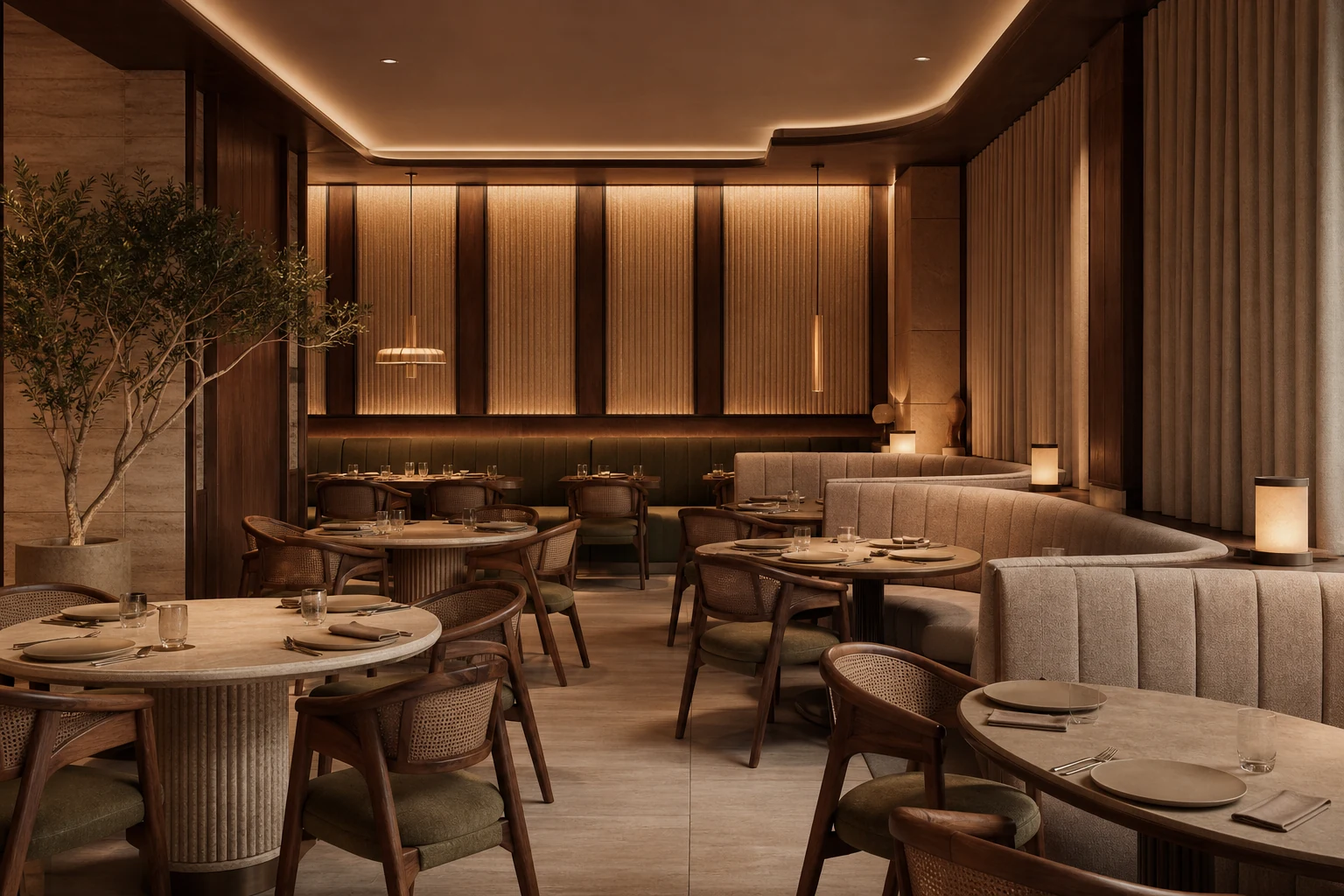 Luxury hospitality furniture interior