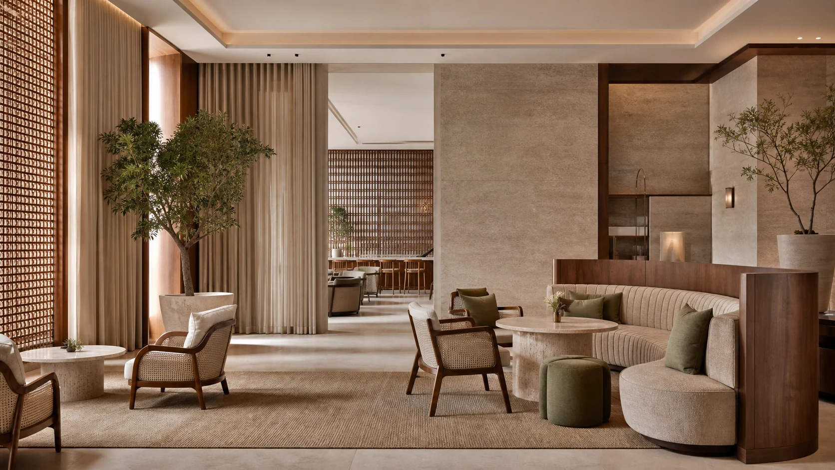 Ideal Projects luxury hospitality furniture installation in Doha